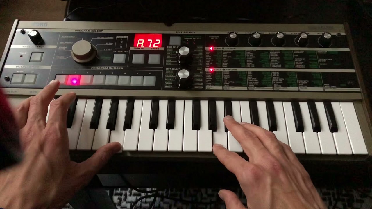 Sad Ack Sounds Microkorg Ambient Improvisation Tutorial für Anfänger in D Dur deutsch