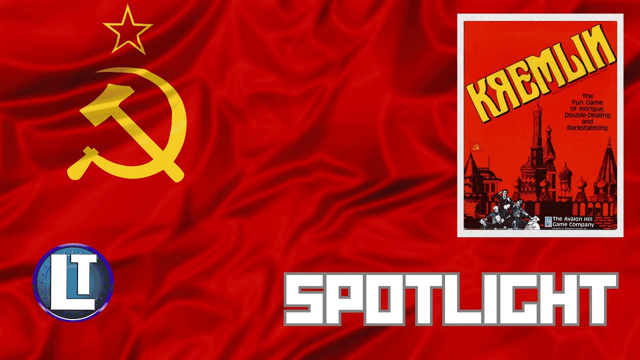 Распаковка и предварительный обзор KREMLIN | Замыслы, чистки и власть в классике от Avalon Hill