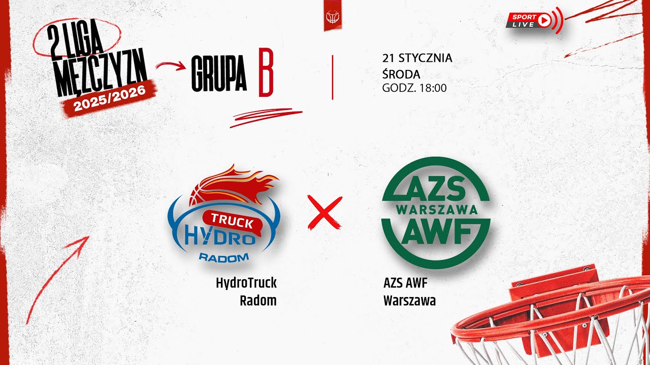 HydroTruck Radom - AZS AWF Warszawa (2 LM)
