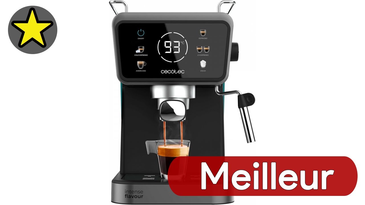 💎 TOP 3 MEILLEUR MACHINE A CAFE A POMPE 2025