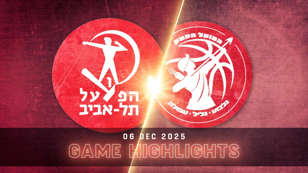 Hapoel Tel-Aviv vs. HAPOEL HAEMEK - Game Highlights