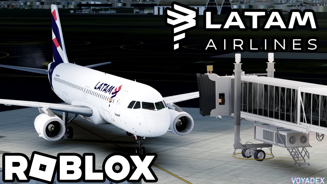 Roblox LATAM Airlines Flight - Airbus A320