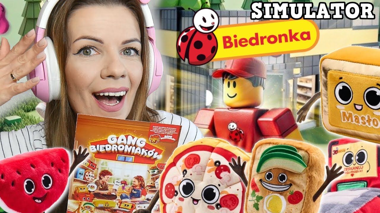 GANG BIEDRONIAKÓW W BIEDRONKA SIMULATOR?! 🤯 #gangbiedroniaków #biedronkasimulator