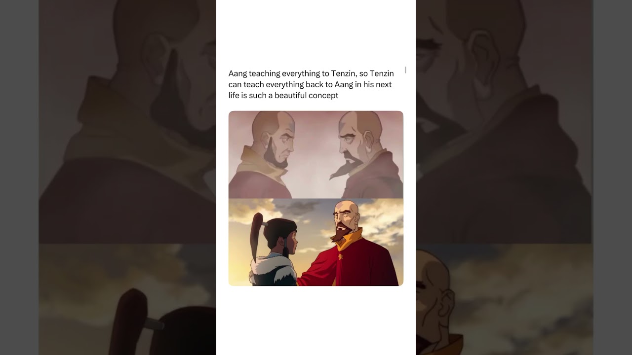 Tenzin Was The Bridge For Aang