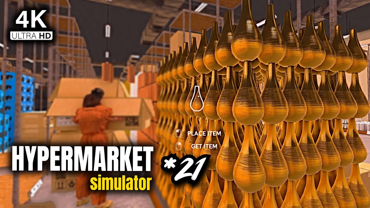 Lvl 76 - New Luxury Vintage Vases! in Hypermarket Simulator! #21 +Reshade