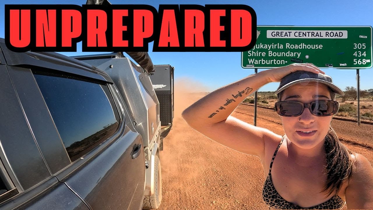 REMOTE OUTBACK TRAVEL in a CARAVAN.. what could go wrong | Kalgoorlie - Great Central Road