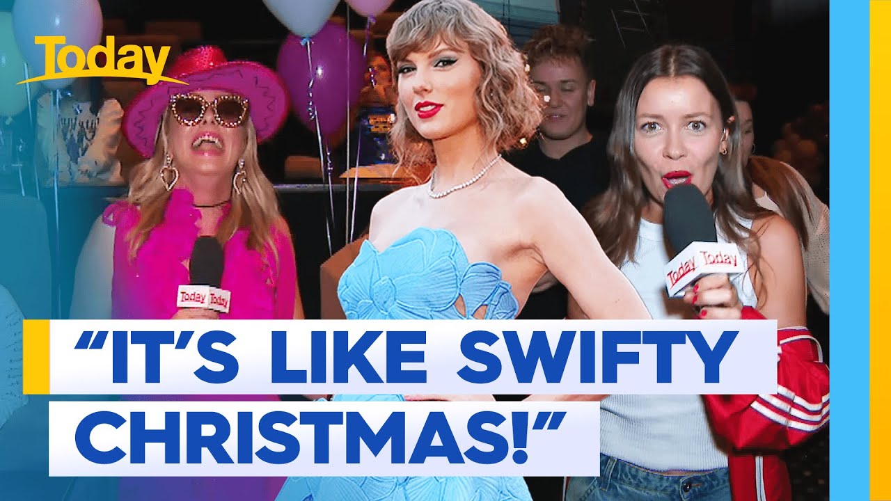 Taylor Swift fans wait 12 hours for Era Tour film premiere | Today Show Australia