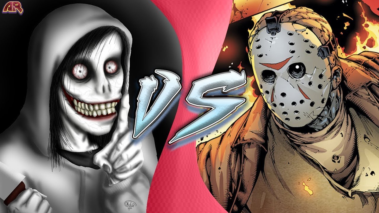 JEFF THE KILLER vs JASON VOORHEES (Jason vs CreepyPasta Animation) | CARTOON FIGHT CLUB