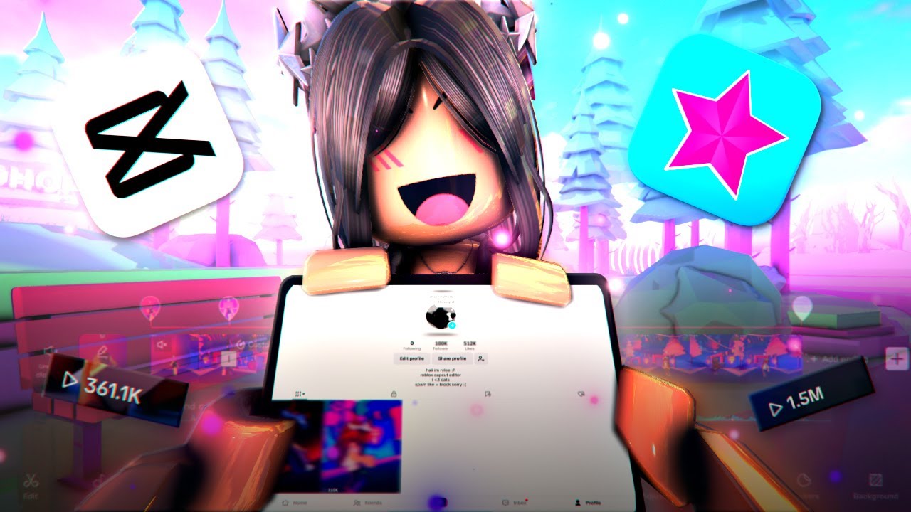UNDERCOVER as a MOBILE ONLY Roblox Tiktok Editor!