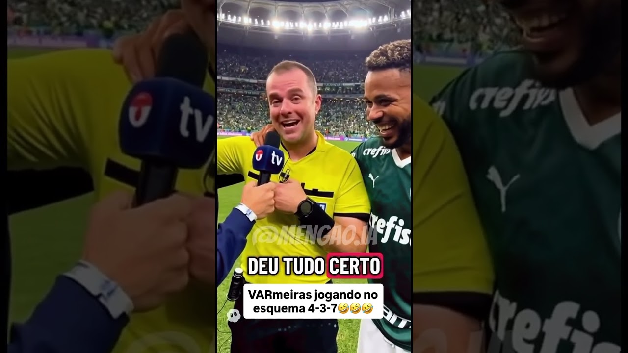 VARMEIRAS: IMBAT&Iacute;VEL NO ESQUEMA 4-3-7 🤣🤣🤣 JUIZ CELEBRA ATUA&Ccedil;&Atilde;O NO ATAQUE #IA