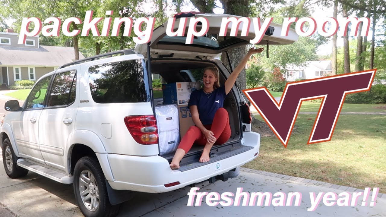 pack with me for college!! | Virginia Tech