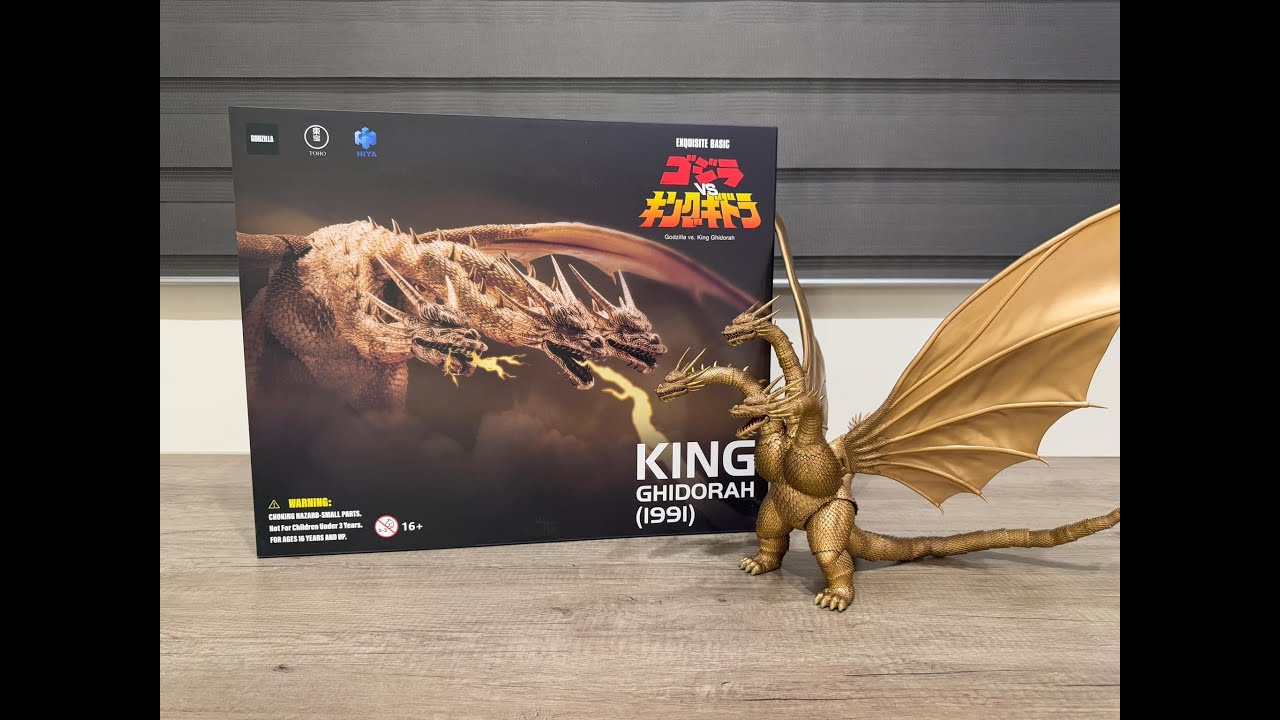 【Hiya Toys】也…太大了吧!! 海雅基多拉《哥吉拉vs王者基多拉1991》｜Exquisite Basic Series｜Godzilla vs. King Ghidorah (1991)