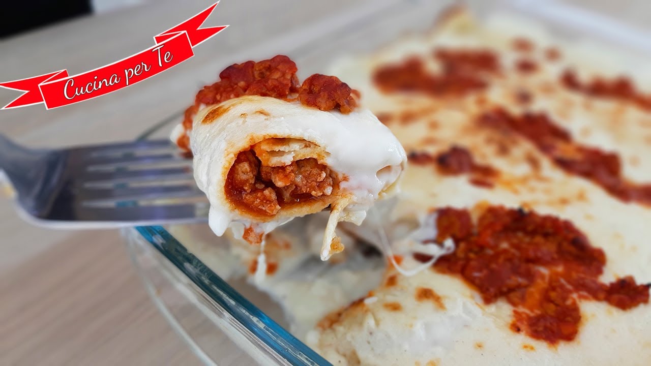 Cannelloni di Crespelle al Ragù