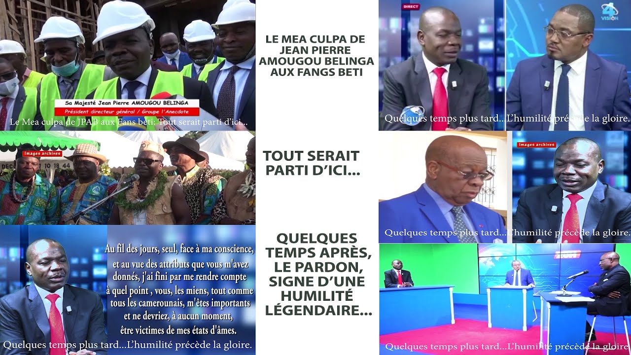LE MEA CULPA DE JEAN PIERRE AMOUGOU BELINGA AUX FANGS BETI. TOUT SERAIT PARTI D'ICI...