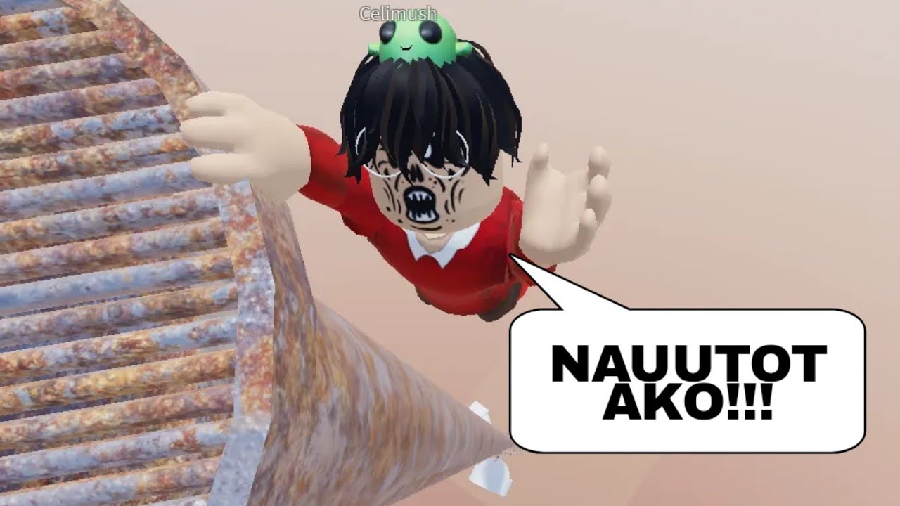 ISANG UTOT NALANG MAHUHULOG NA AKO!!! (sayo yieeee) | Roblox Fall