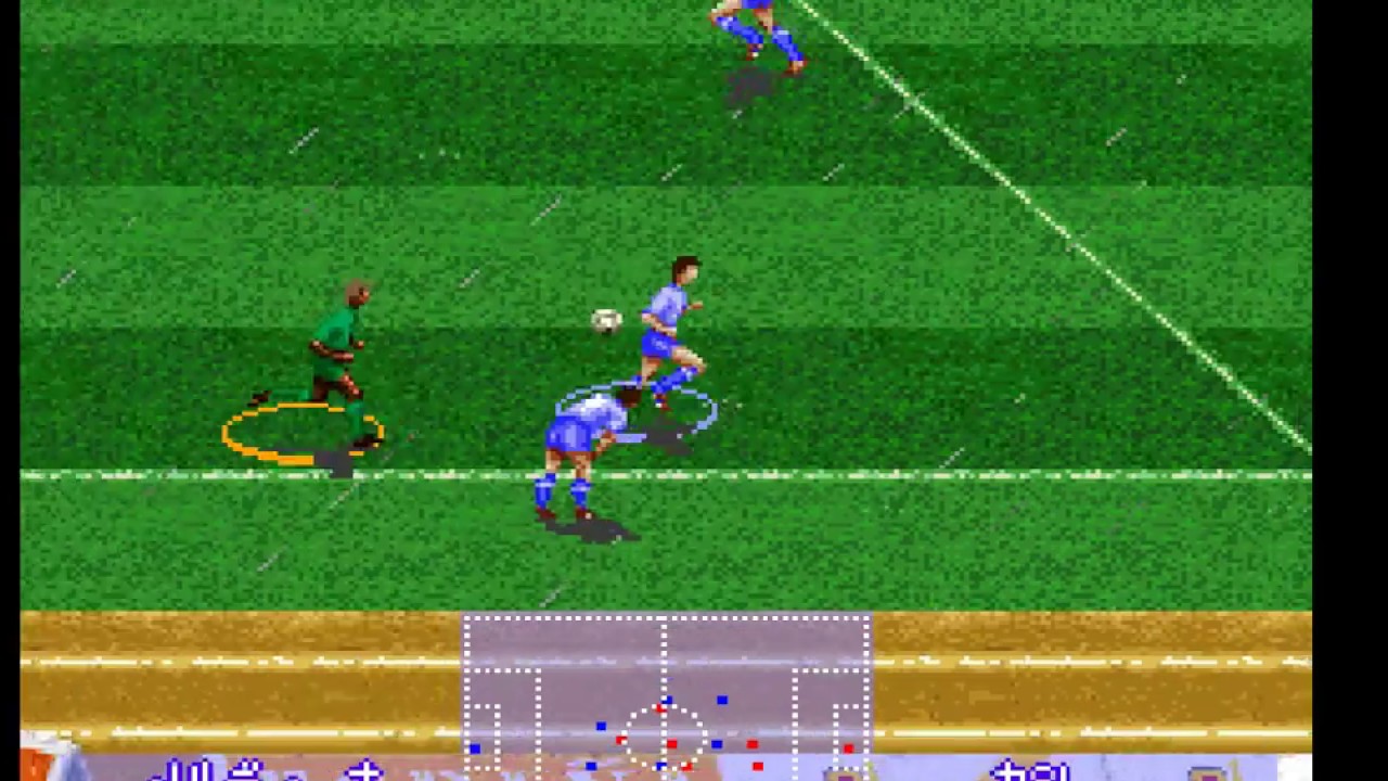 [International Super Star Soccer Deluxe] Scoring in level 5: Long shots - Vol 1