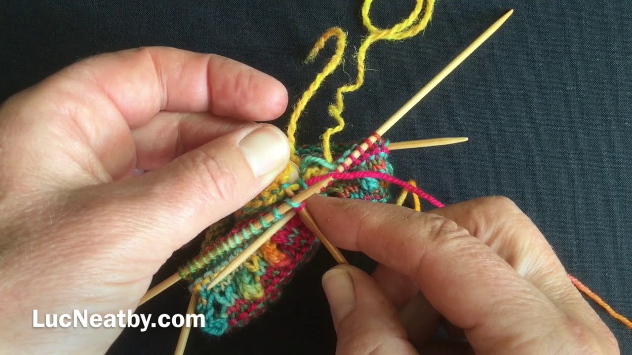 Fusing a Faced Sock Cuff with Lucy Neatby