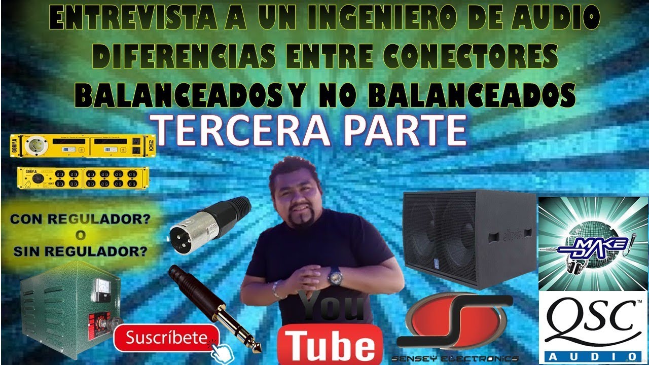 CONECTOR BALANCEADO O NO BALANCEADO ? UN INGENIERO DE AUDIO NOS EXPLICA TERCERA PARTE