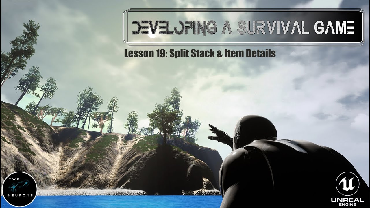 19 Split Stack and Item Details [UE4 - Survival Game]