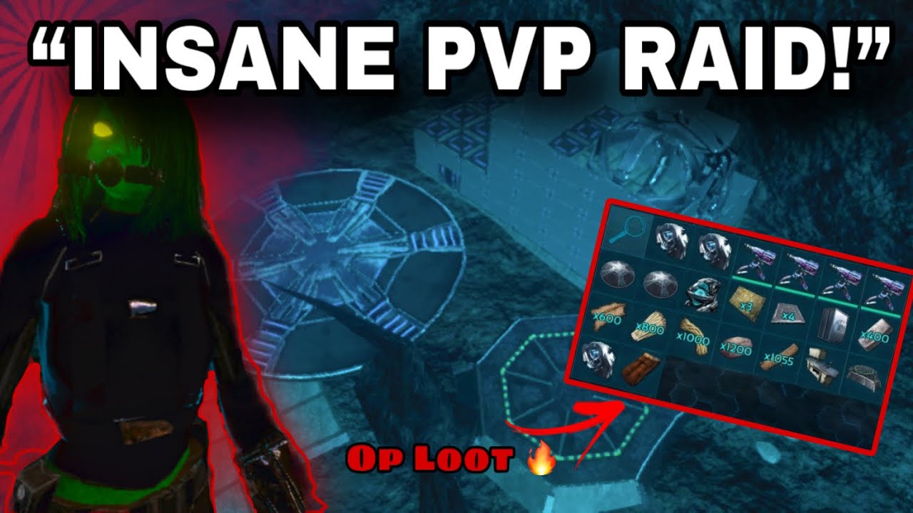ARK Mobile New Start / Raid water cave  – Brutal PvP & Wild Dino Tame 🦖🔥EP2