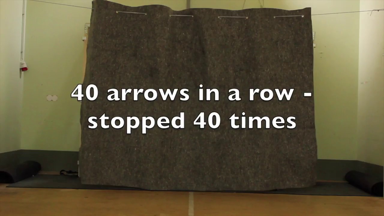 Backstop-Mat Maximum Safe - 40 arrows in a row