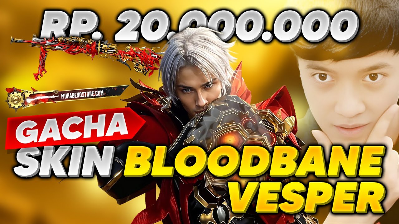 NEKAT TOP UP BUAT BORONG SKIN ULTIMATE BLOODBANE VESPER SENILAI RP 20.000.000 ?! KEREN - PUBG MOBILE