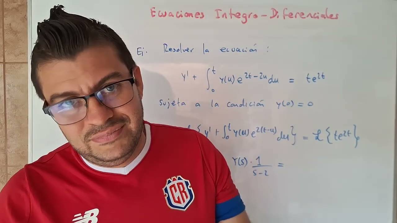 Un ejemplo FÁCIL de una Ecuación Integro-Diferencial (Forma #1)