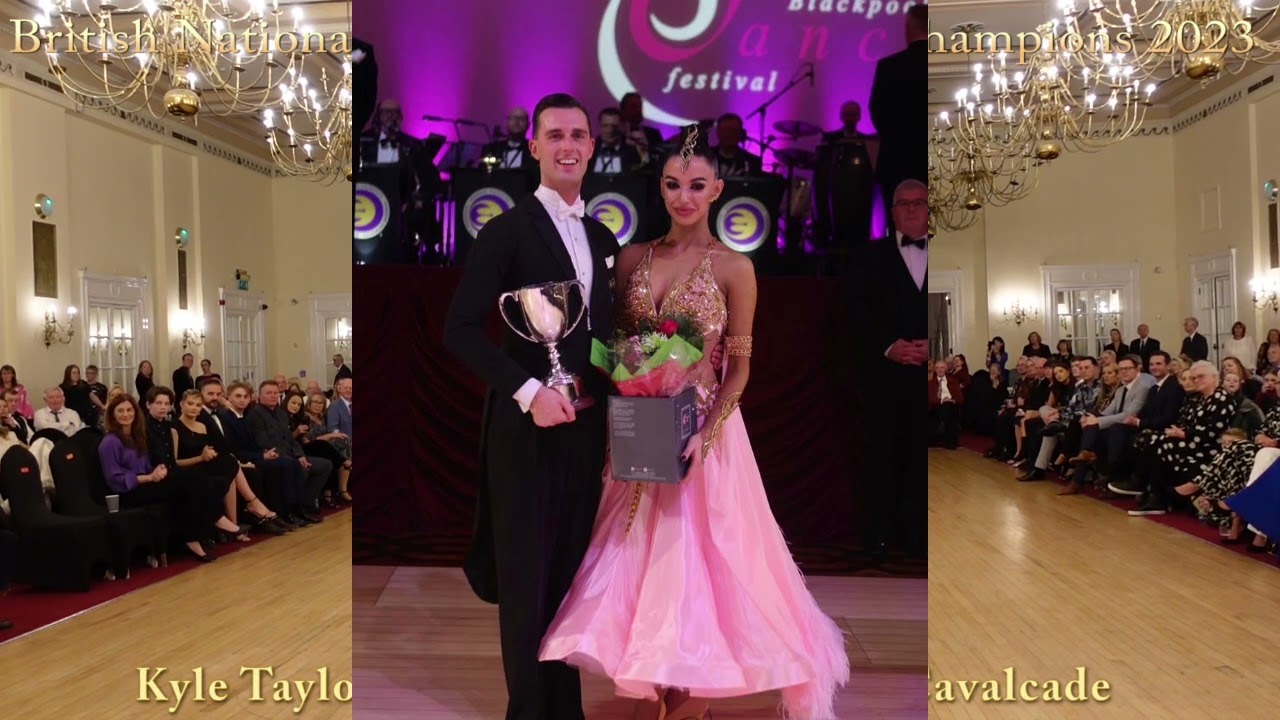 Cavalcade 2023 Kyle Taylor & Alisa Margulis Foxtrot.