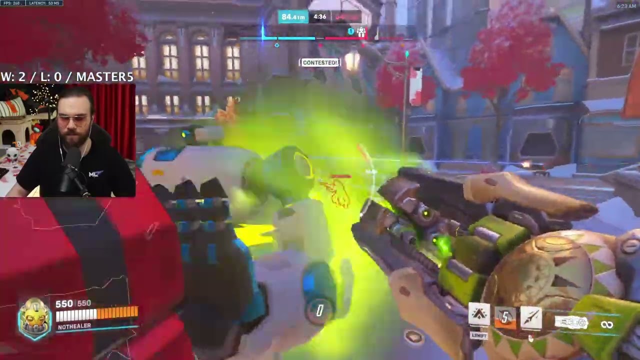 mL7support ORISA, ZARYA COMPETITIVE Gameplay! [ OVERWATCH VOD Replays ]