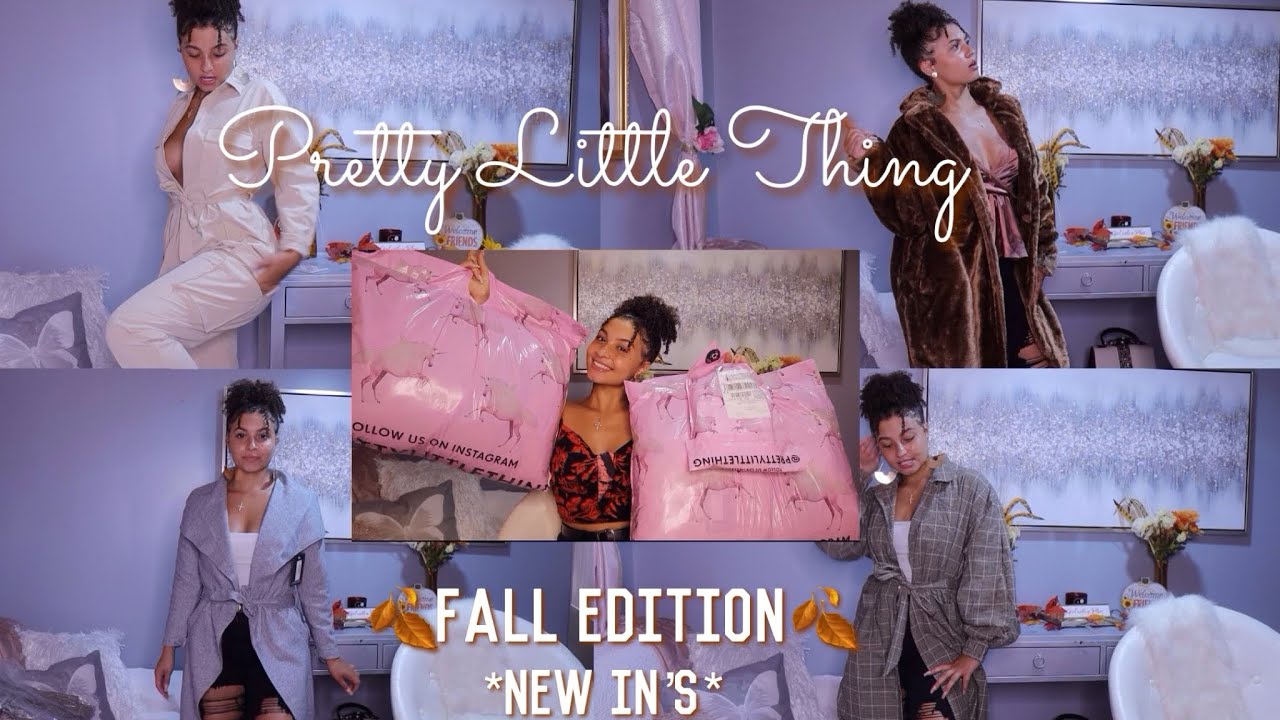 *New in* Fall inspired Pretty Little Thing Haul🍁🍂