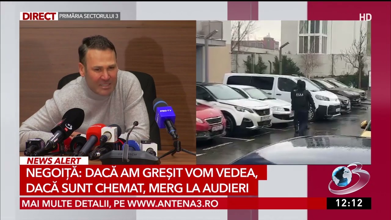 Robert Negoiță, primele declarații după perchezițiile procurorilor DNA