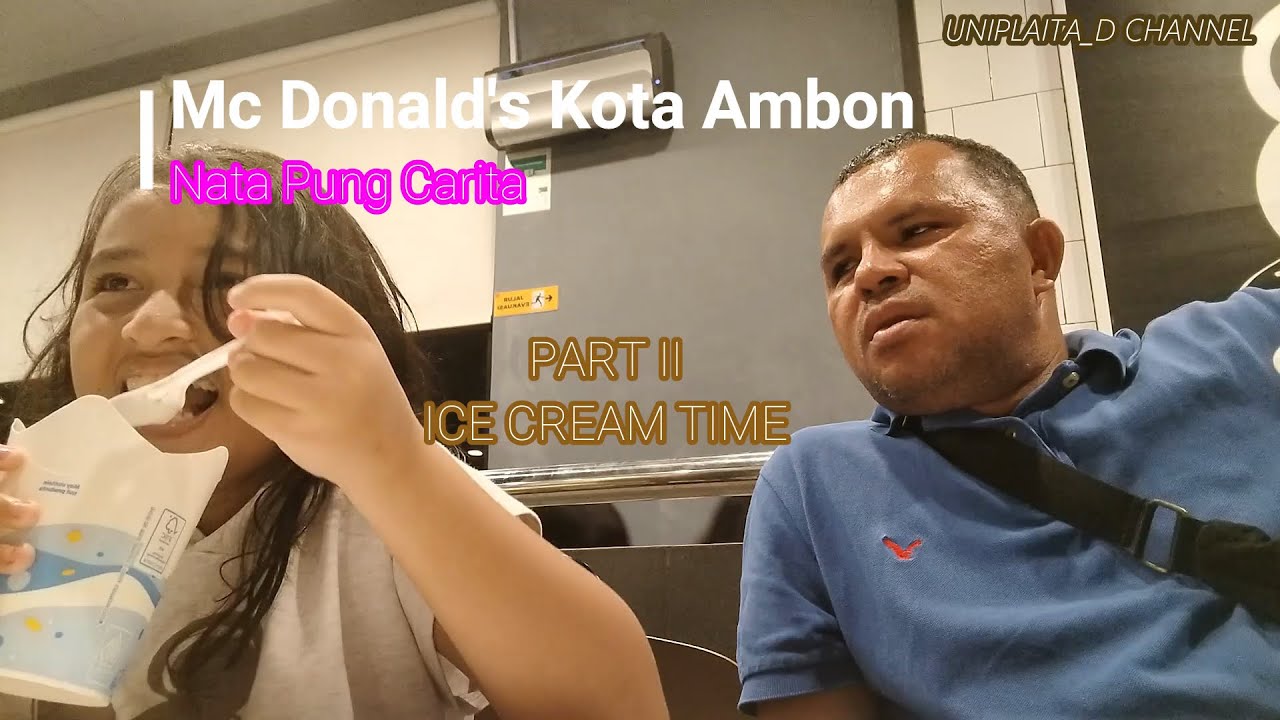 Ice Cream Mc Donald di Kota Ambon