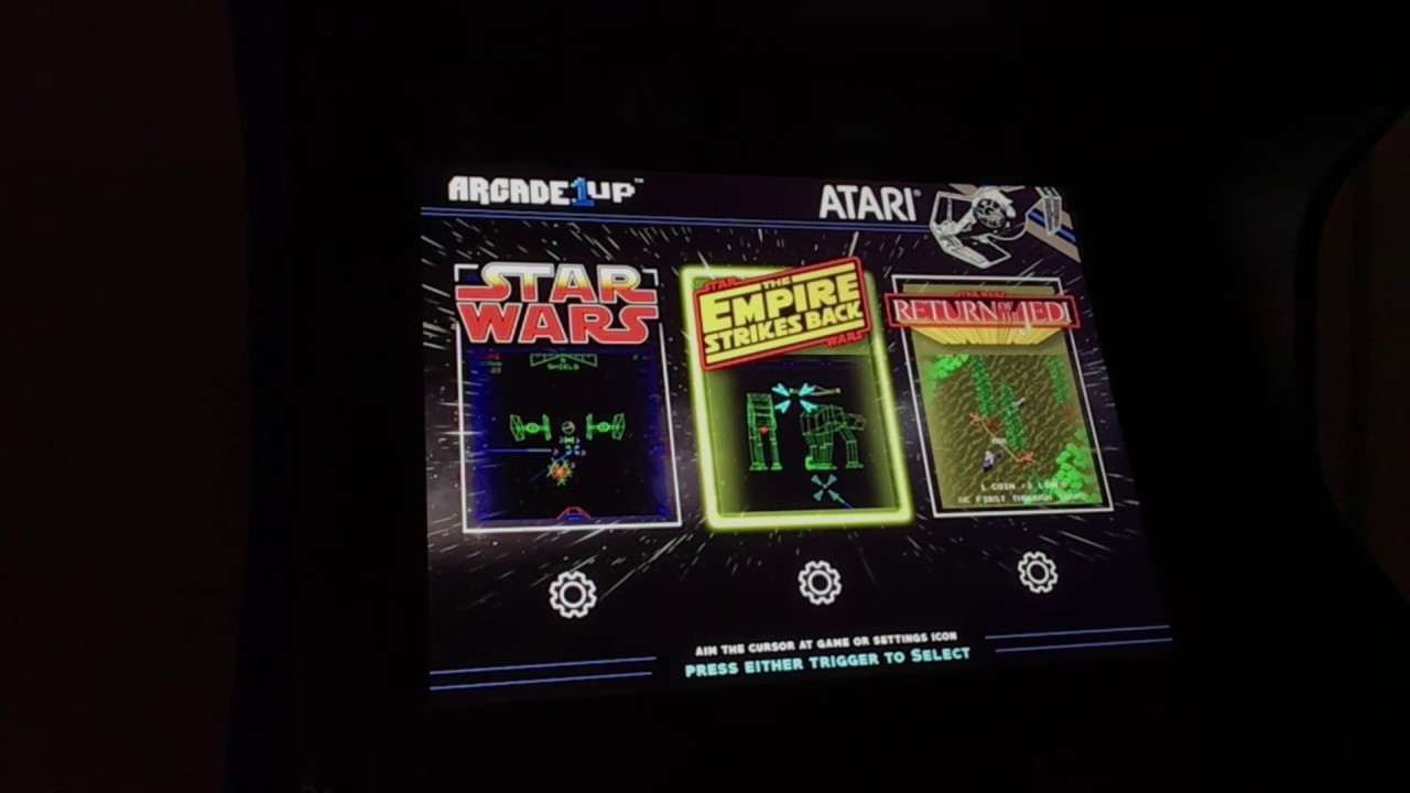 Arcade1Up Star Wars Arcade Cabinet - Overview and Sample Gameplay
