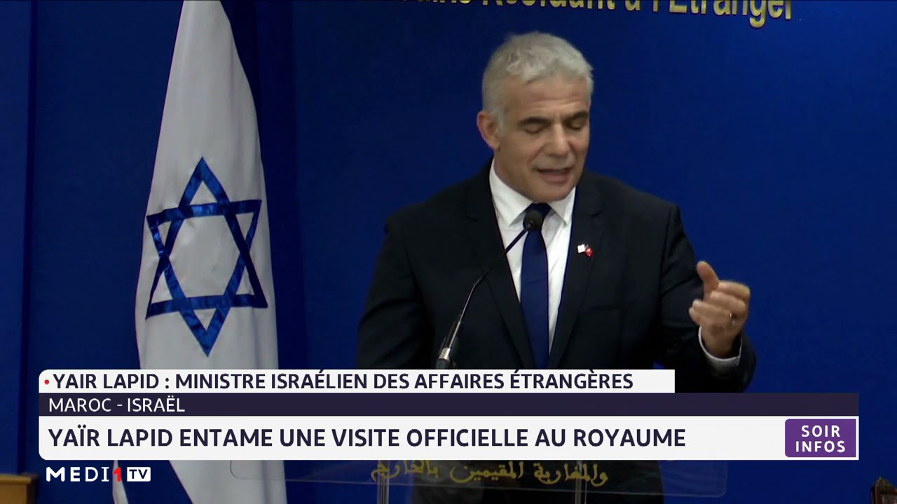 Maroc-Israël: Yaïr Lapid entame une visite officielle au Maroc