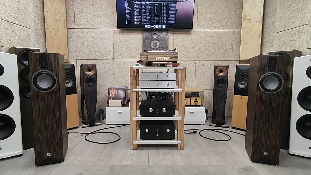 SLAudio FK TL Speakers + AC Amp + Retro Dac