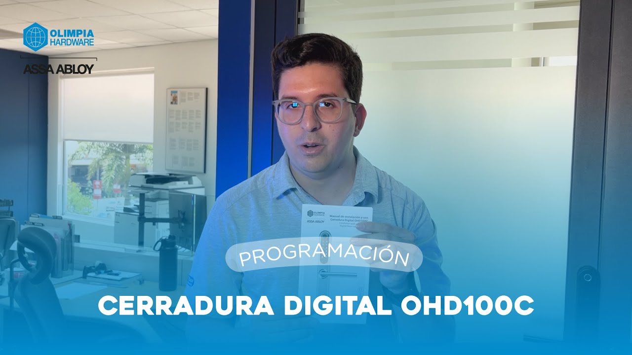 Programación - Cerradura Digital OHD100C | Olimpia Hardware