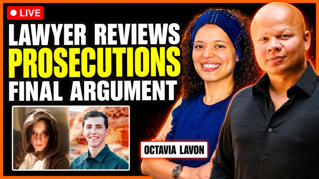 🔴 LIVE: LAWYER REACTS | Prosecution&rsquo;s FINAL Argument to Send Tyler Robinson to Trial