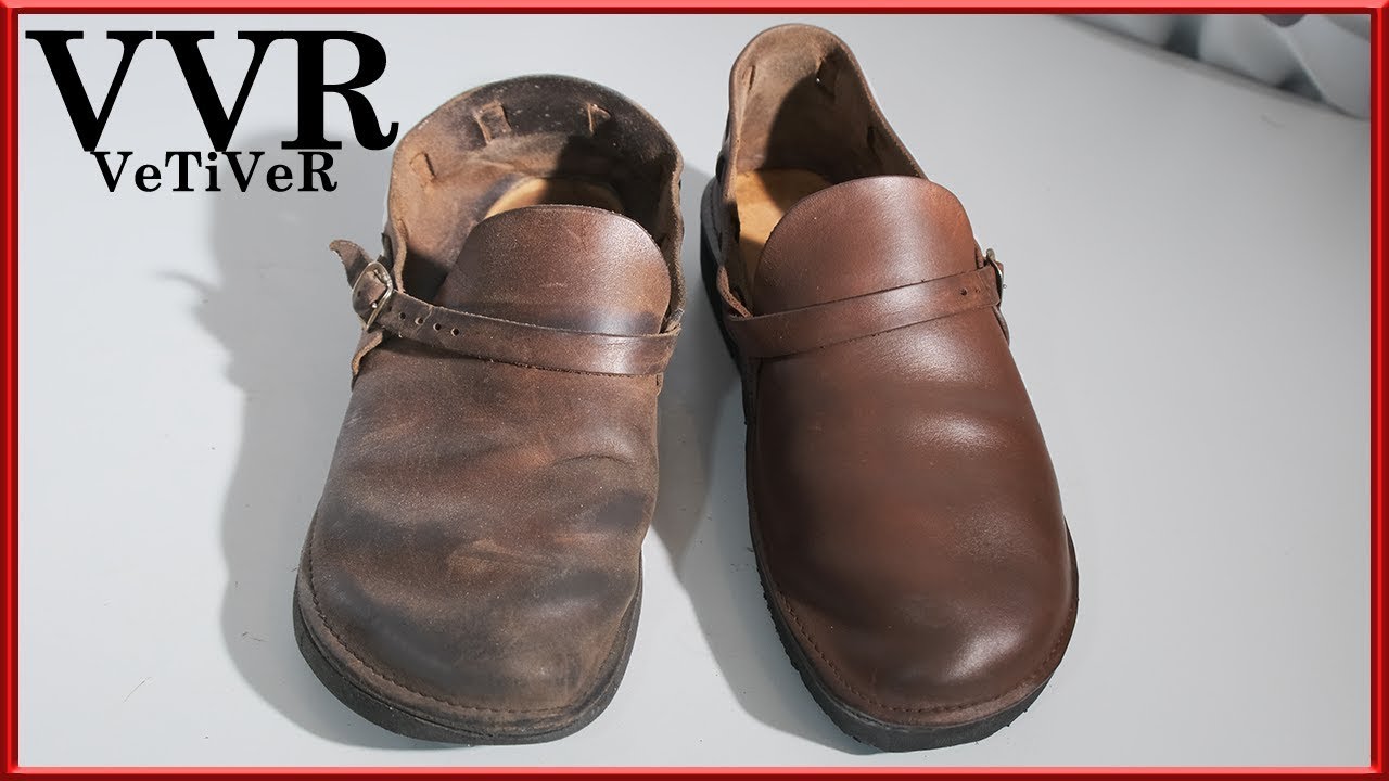 [ASMR] Чистая и восстановленная кожаная обувь 'AURORA SHOE & CO' 'Middle English'