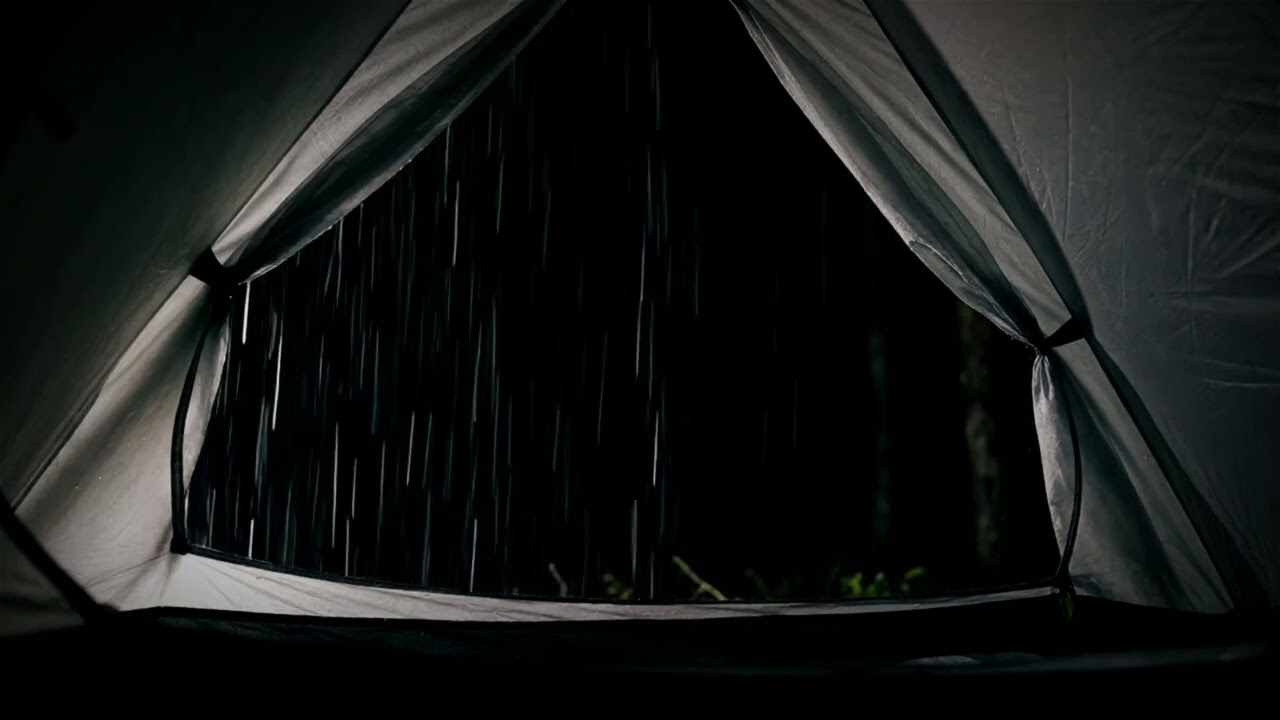Unlock Instant Anxiety Relief! Experience The Best Sleeping ASMR Rain camping in forest