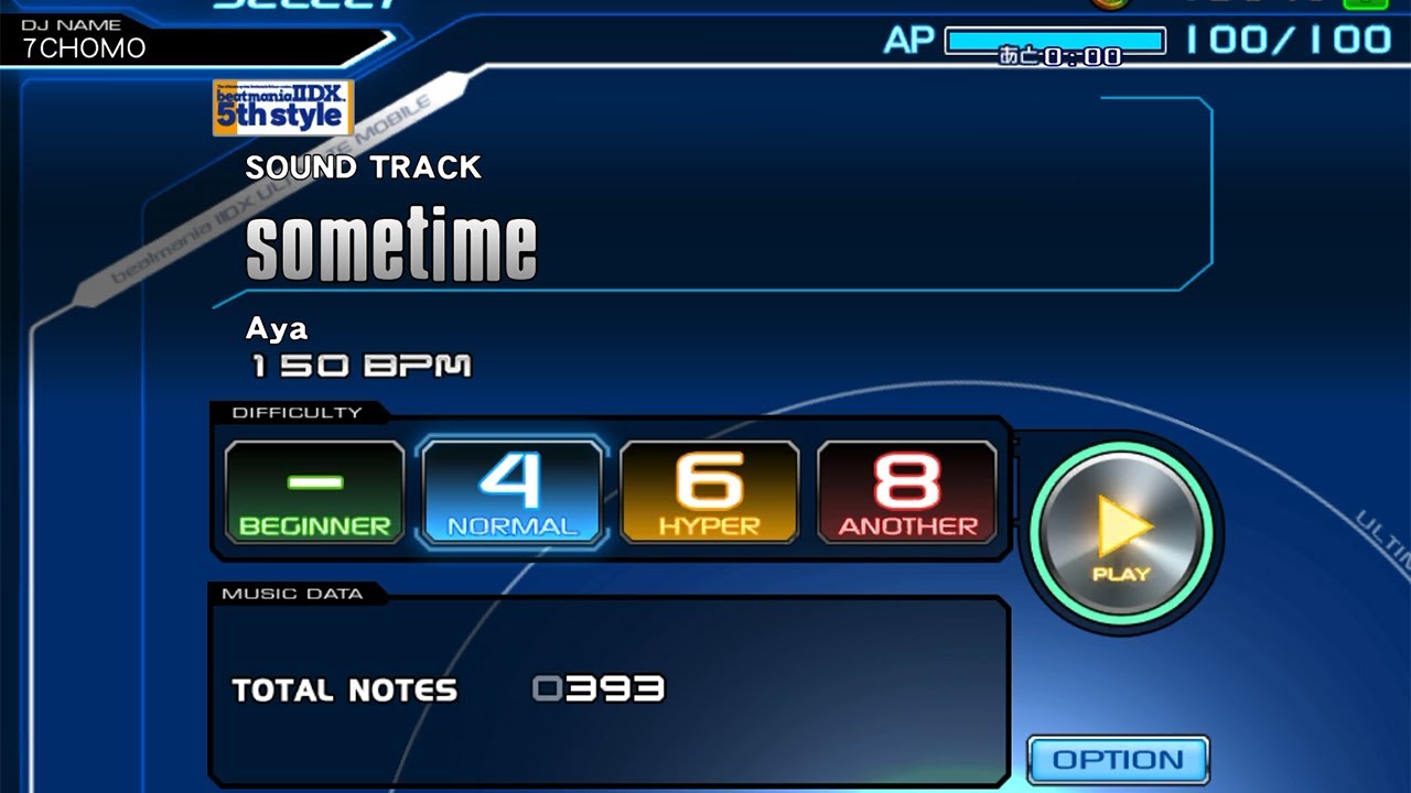 beatmaniaIIDX - sometime SP