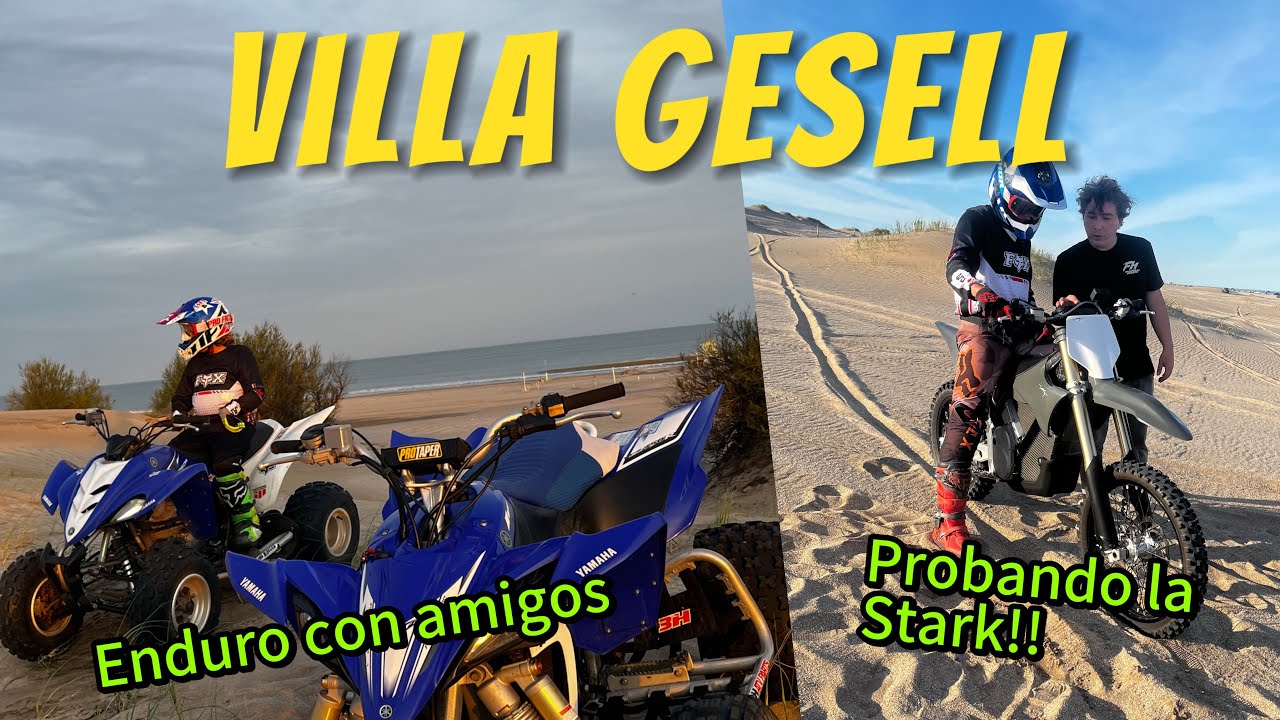 Finde de ENDURO Y AMIGOS en VILLA GESELL // blog #1 // cuatriciclos y motos 