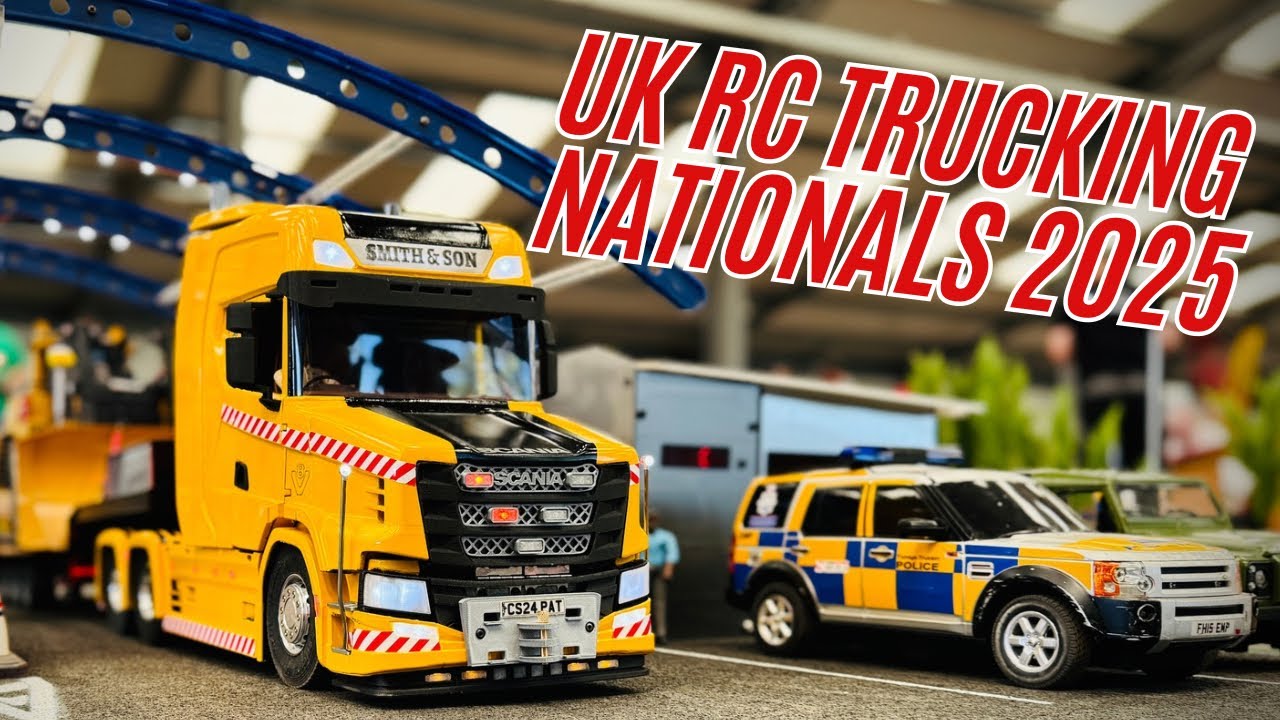 UK RC Trucker Nationals 2025 Scania T-Cab first run
