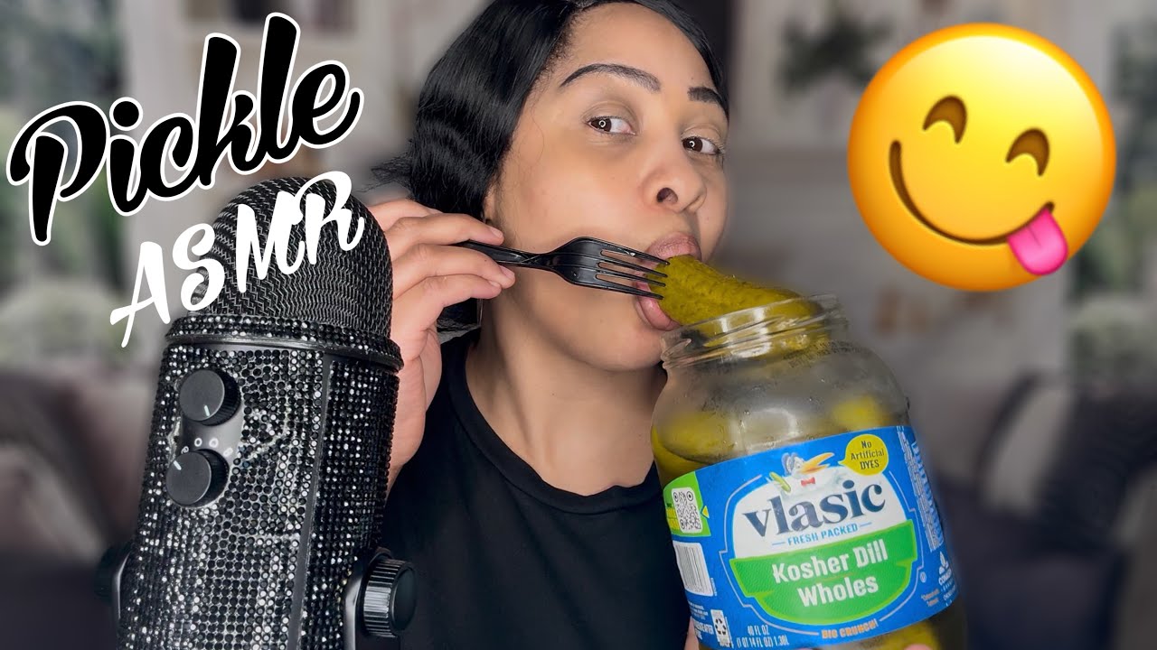 ASMR JUICY PICKLE SLURPS 🥒 The Most Satisfying Crunch Ever