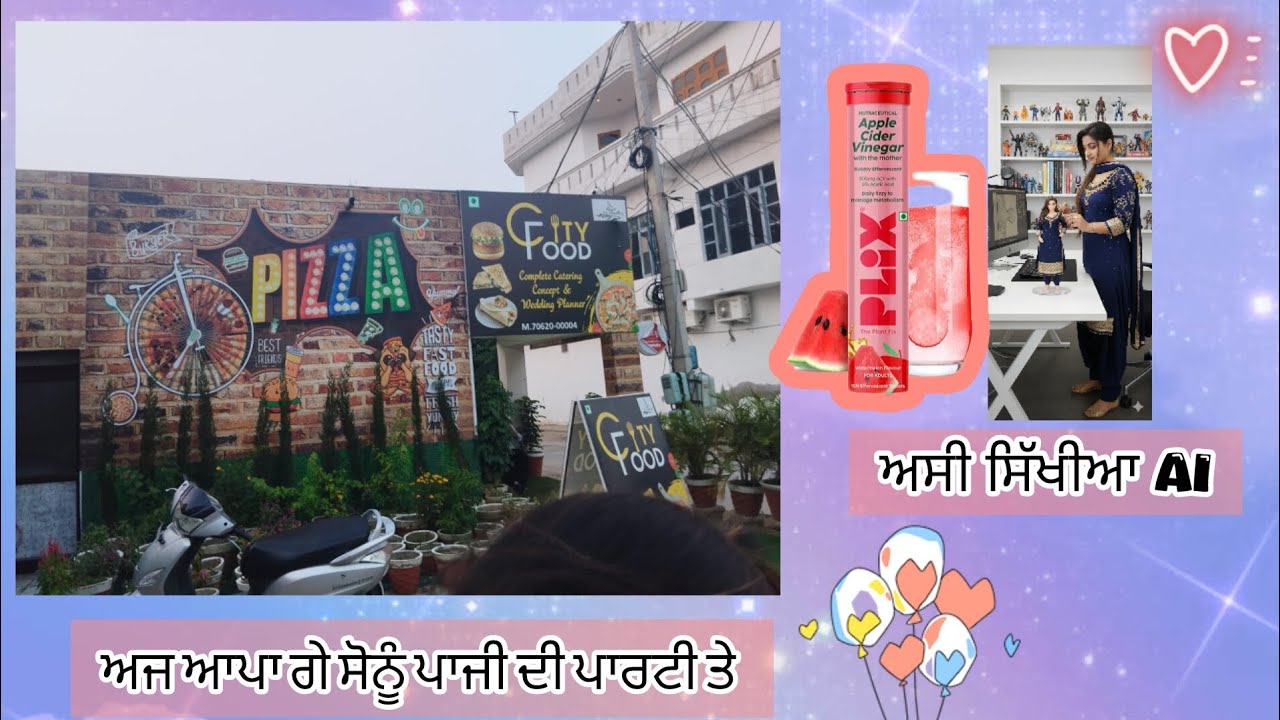 Ajj asi gaye Party te 🎉✨