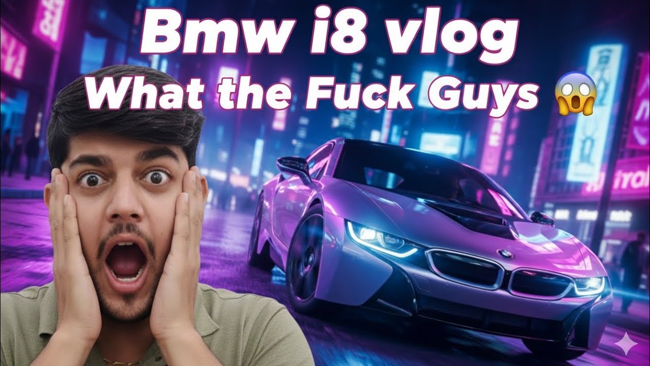 Bmw i8 Dekhi first time kya Bawal Chij hai yrr 😌😱...