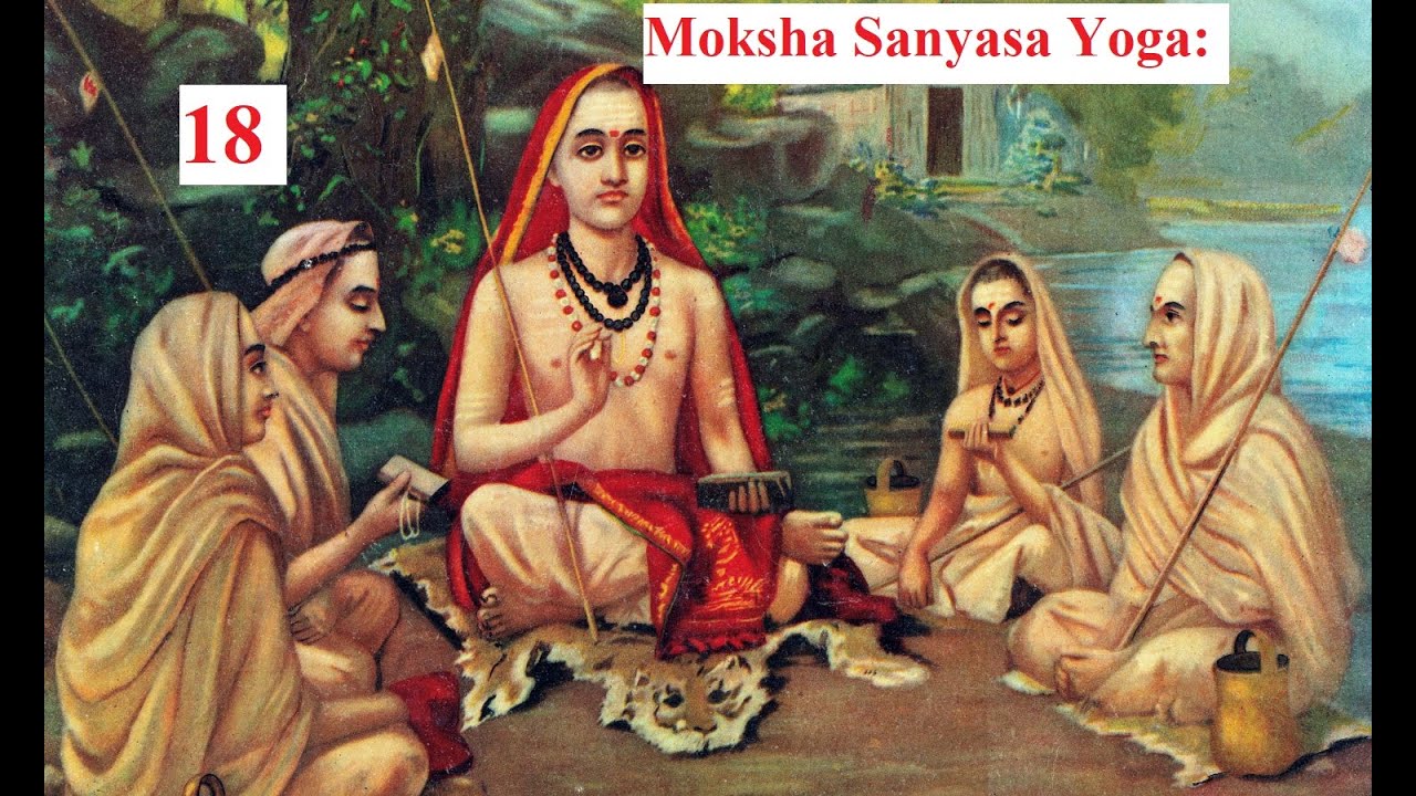 163.Srimad Bhagavad Gita Discussion in English (Saturdays 11AM ) Moksha Sanyasa Yoga: