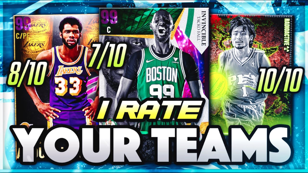 THE FINAL I RATE YOUR TEAMS!! SO MANY GREAT SQUADS!! | NBA 2K21 MyTEAM SQUAD BUILDER REVIEWS!!