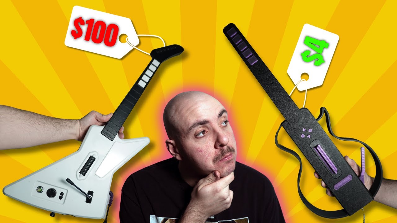 (большинство) контроллеров Guitar Hero — отстой... Поэтому я сделал свой собственный всего за 4 д...
