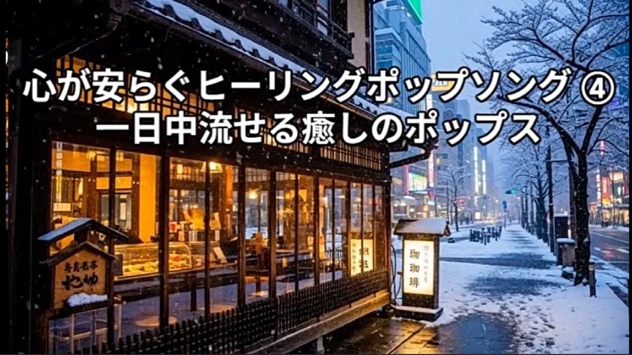 【Playlist】癒しのポップス(Healing Pops) ④｜一日中流せる癒しのポップス｜静かに心を整えるポップス｜眠る前に聴きたいポップス