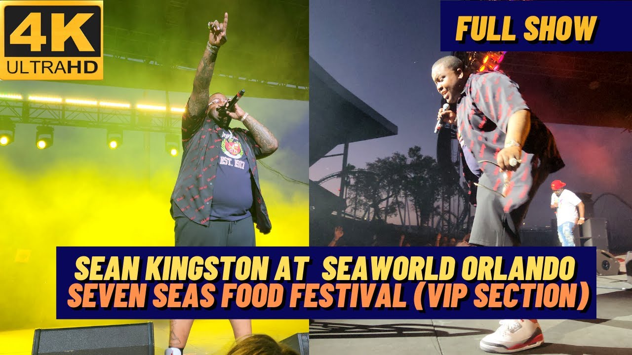 [4K] Sean Kingston at SeaWorld Orlando 2023 | Full Concert with a Special Guest
